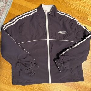 set active reversible nylon fleece jacket